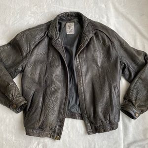 Summit 1980s Leather Jacket